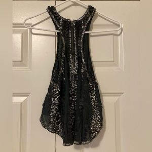 Free People Sequin Top